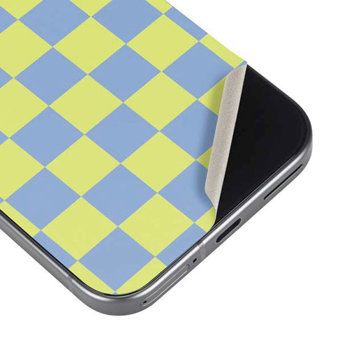 Neon Checkered Google Pixel 9 Skin
